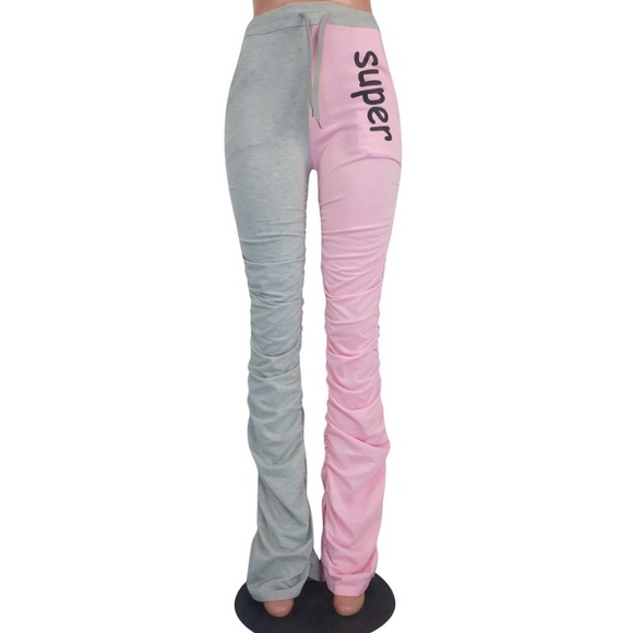 Two Toned $tacked Pants - Picture 3 of 6